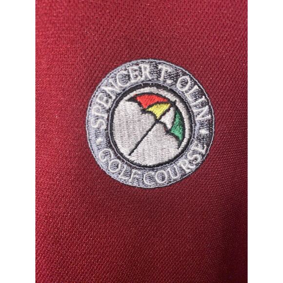 Nike Golf Fit Dry Spencer T Olin Golf Course Polo Shirt Gold Men’s Size Large - Picture 4 of 5